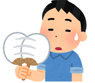 暑がりの画像